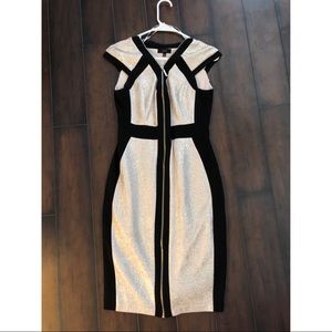 Woman Black & Gold JAX dress